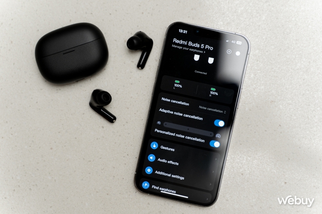 Tai nghe chống ồn “Pro” của Redmi giá chưa đến 2 triệu, nhiều tính năng hay, hợp với hội chạy bộ vì tính năng này- Ảnh 6. Tai nghe chống ồn “Pro” của Redmi giá chưa đến 2 triệu, nhiều tính năng hay, hợp với hội chạy bộ vì tính năng này- Ảnh 6.