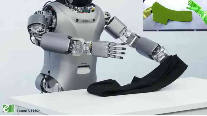 Xem robot của Trung Quốc vừa gấp quần áo vừa trò chuyện