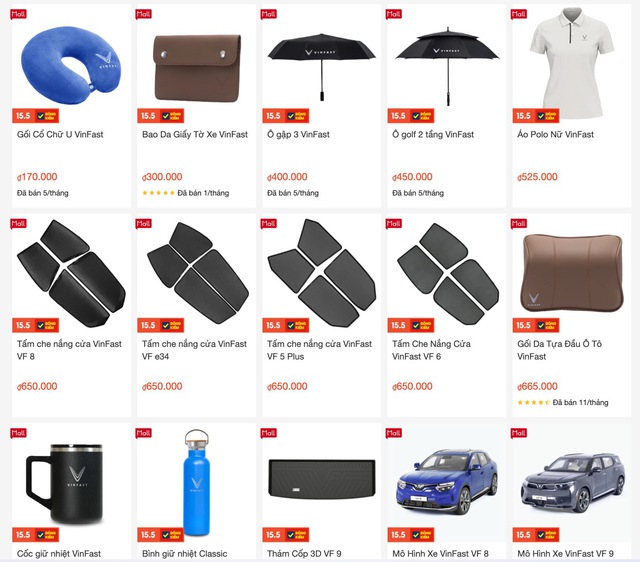 Gian hàng Shopee của VinFast có gì: Xe máy điện bán trăm chiếc, voucher mua sớm VF3 giảm đến cả triệu- Ảnh 5. Gian hàng Shopee của VinFast có gì: Xe máy điện bán trăm chiếc, voucher mua sớm VF3 giảm đến cả triệu- Ảnh 5.