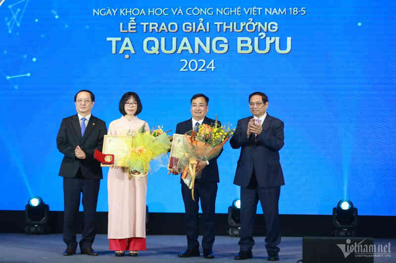 Hai nhà khoa học được trao tặng Giải thưởng Tạ Quang Bửu 2024