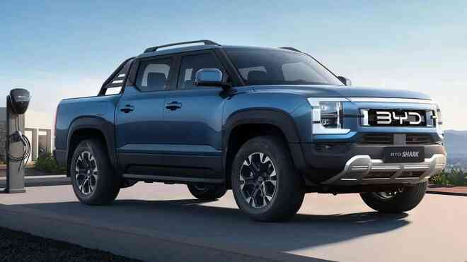 Khi Mỹ tăng thuế đối với xe điện Trung Quốc, BYD ra mắt xe bán tải BYD Shark ở Mexico với giá 53.400 USD- Ảnh 5. Khi Mỹ tăng thuế đối với xe điện Trung Quốc, BYD ra mắt xe bán tải BYD Shark ở Mexico với giá 53.400 USD- Ảnh 5.