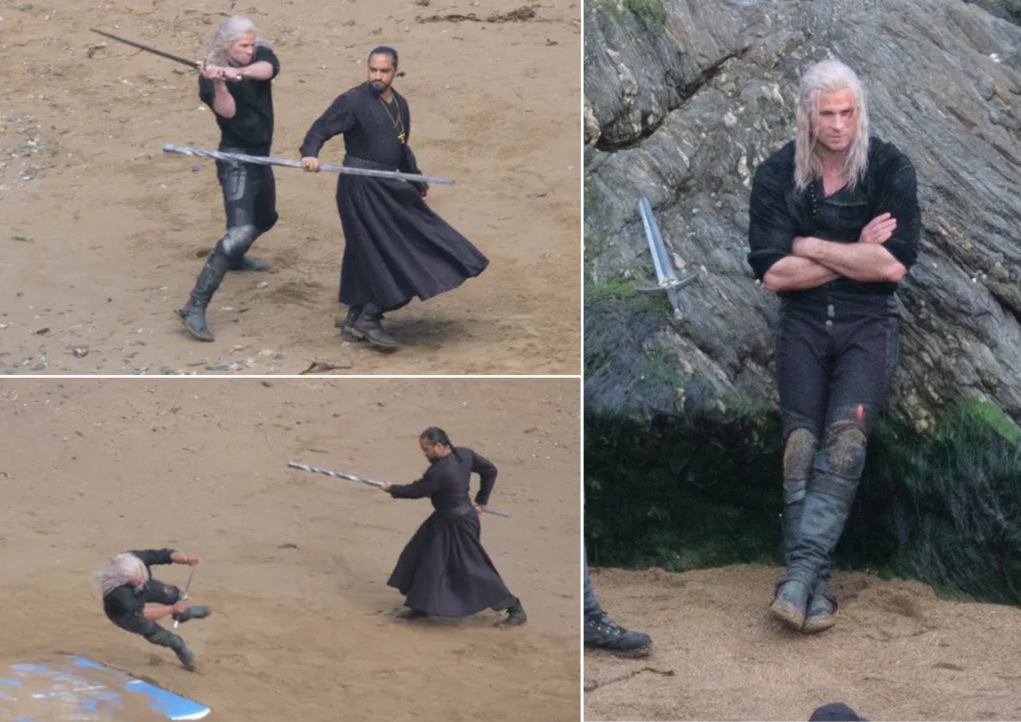 The Witcher: Lộ diện hình ảnh đầu tiên của Geralt phiên bản Liam Hemsworth