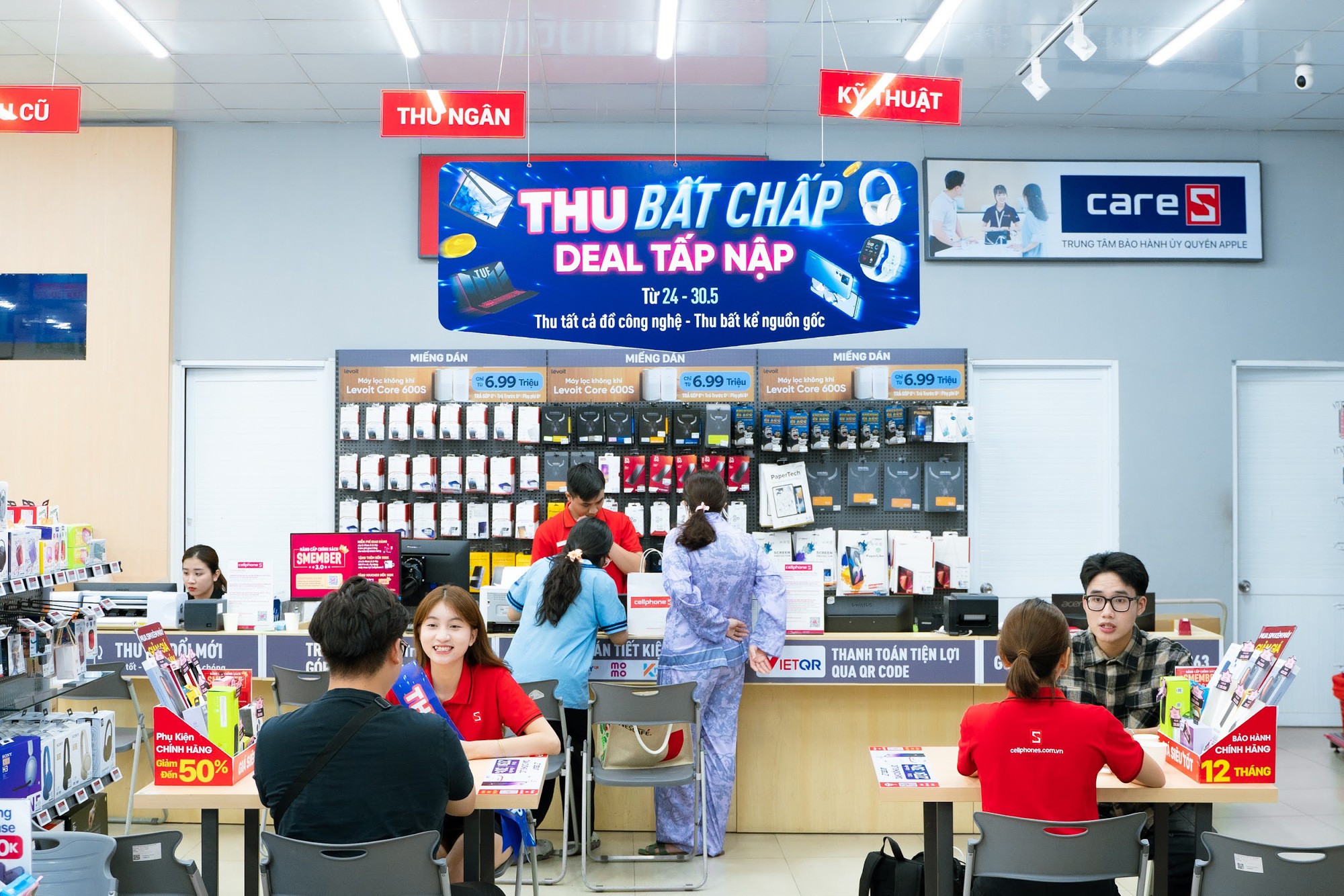 CellphoneS thu máy cũ bất chấp, trợ giá đến 6 triệu khi lên đời thiết bị mới
