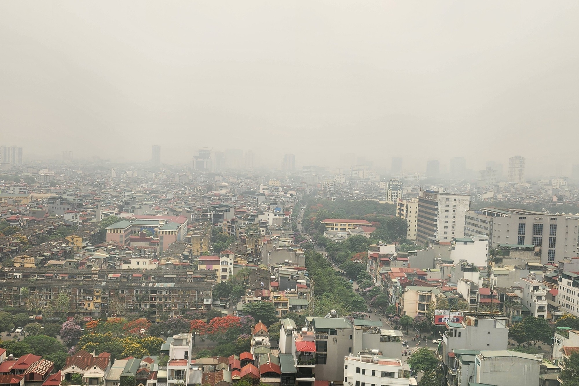 Hà Nội mù mịt, ô nhiễm không khí đứng thứ tư thế giới