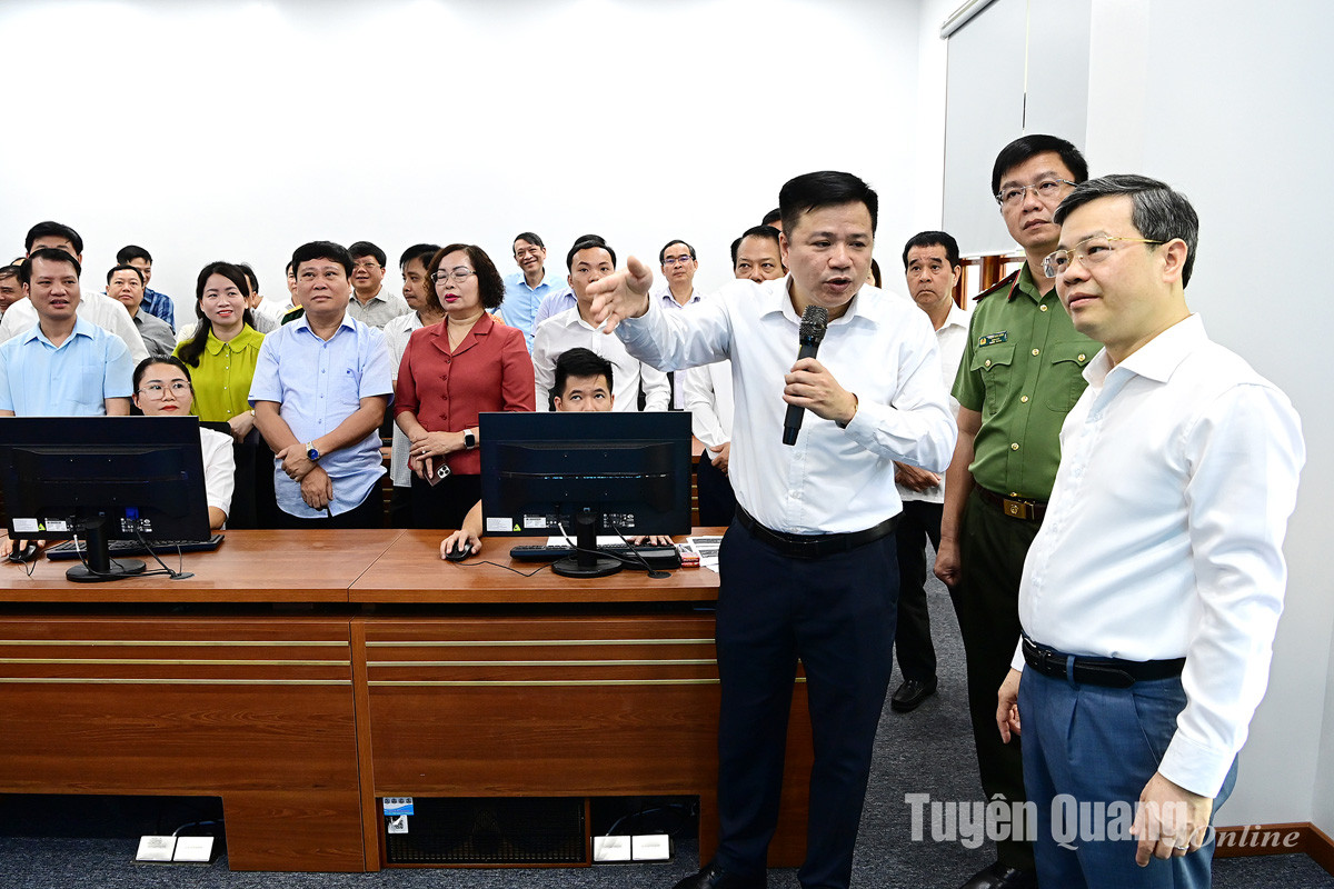 Tuyên Quang nâng cao vai trò người đứng đầu trong thực hiện chuyển đổi số