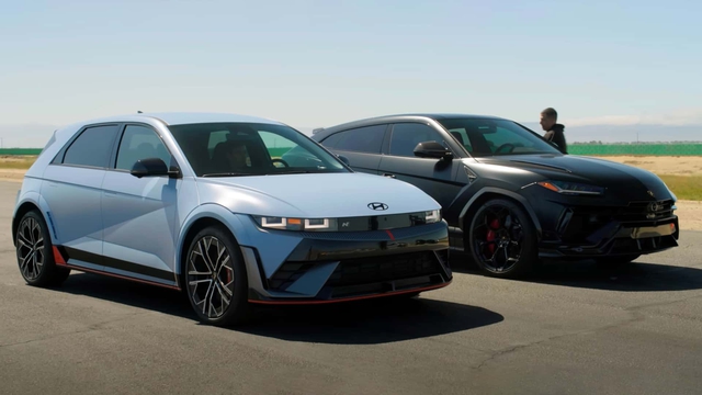 Hyundai IONIQ 5N vượt mặt Lamborghini URUS về hiệu năng!