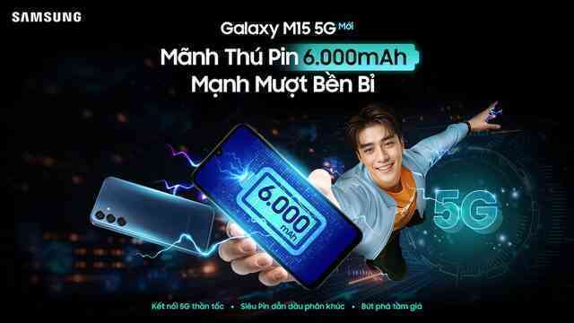 Samsung ra mắt smartphone pin 6000mAh, camera 50MP, giá chỉ hơn 4 triệu đồng