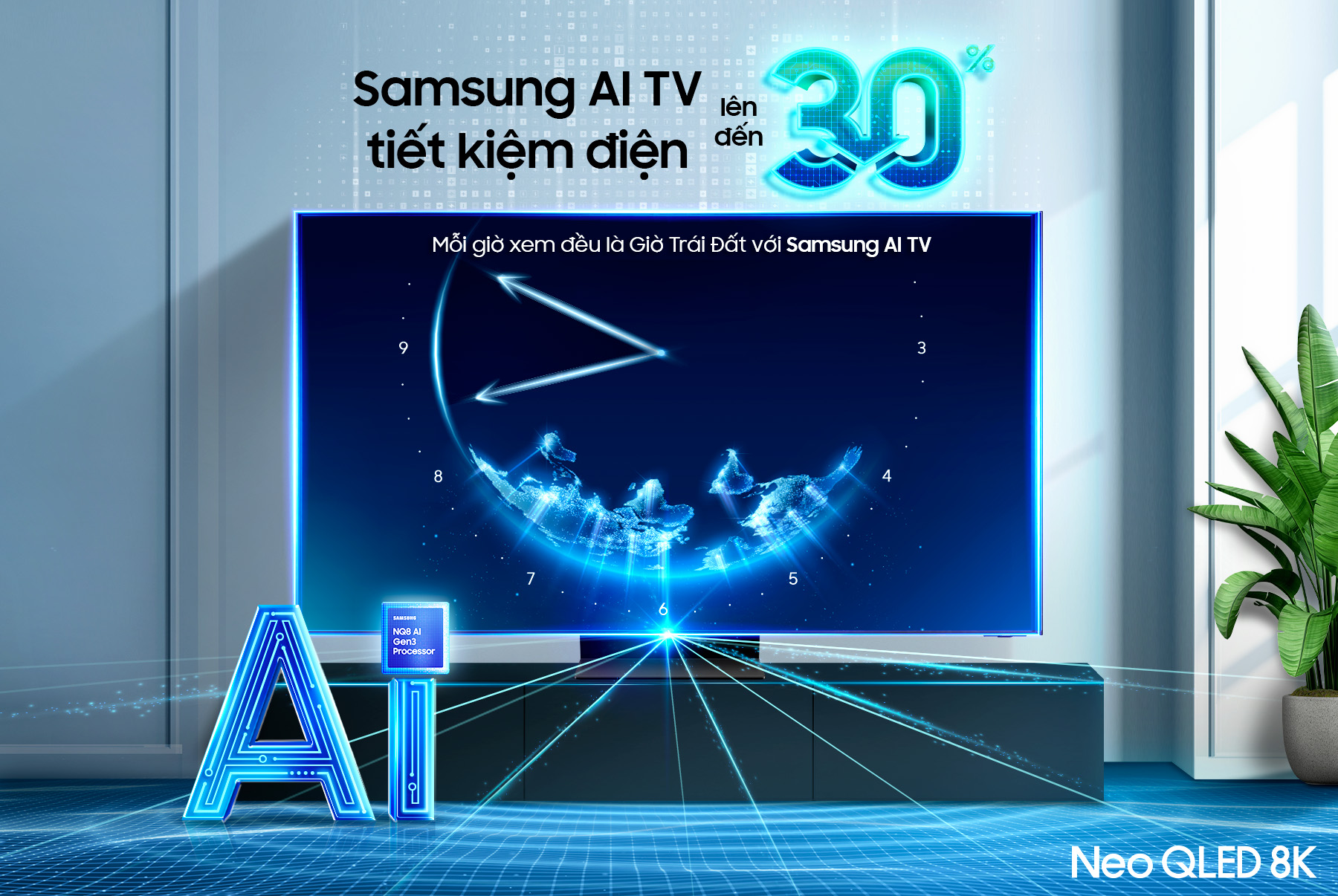 Trí tuệ nhân tạo giúp Samsung AI TV thay đổi hoàn toàn trải nghiệm trải trí tại gia- Ảnh 4. Trí tuệ nhân tạo giúp Samsung AI TV thay đổi hoàn toàn trải nghiệm trải trí tại gia- Ảnh 4.