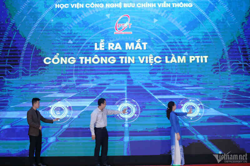 PTIT ra mắt cổng thông tin việc làm mới, ứng dụng công nghệ AI