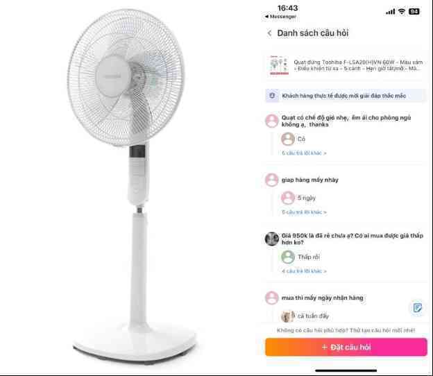 Thử tính năng Hỏi Đáp mới của Lazada, tiện chọn luôn quà tặng Ngày của Mẹ dịp sale 5/5 sắp đến- Ảnh 3. Thử tính năng Hỏi Đáp mới của Lazada, tiện chọn luôn quà tặng Ngày của Mẹ dịp sale 5/5 sắp đến- Ảnh 3.