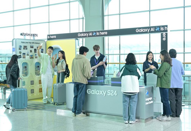 Samsung cho thuê Galaxy S24 miễn phí tại sân bay- Ảnh 2. Samsung cho thuê Galaxy S24 miễn phí tại sân bay- Ảnh 2.