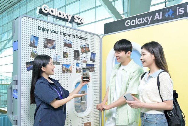 Samsung cho thuê Galaxy S24 miễn phí tại sân bay- Ảnh 5. Samsung cho thuê Galaxy S24 miễn phí tại sân bay- Ảnh 5.