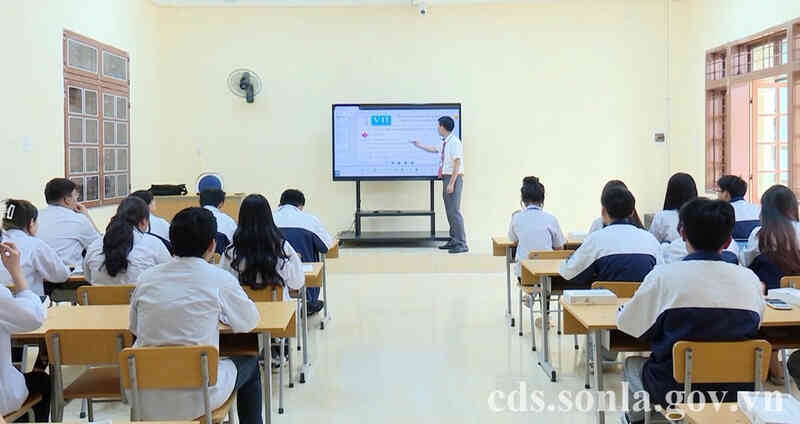 Mô hình 'phòng học thông minh' nâng cao chất lượng giáo dục Sơn La