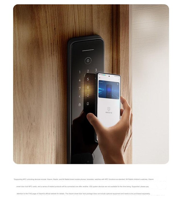 Xiaomi ra mắt khóa cửa vân tay: Công nghệ nhận diện vân tay tĩnh mạch bằng AI, pin tới 1 năm- Ảnh 3. Xiaomi ra mắt khóa cửa vân tay: Công nghệ nhận diện vân tay tĩnh mạch bằng AI, pin tới 1 năm- Ảnh 3.
