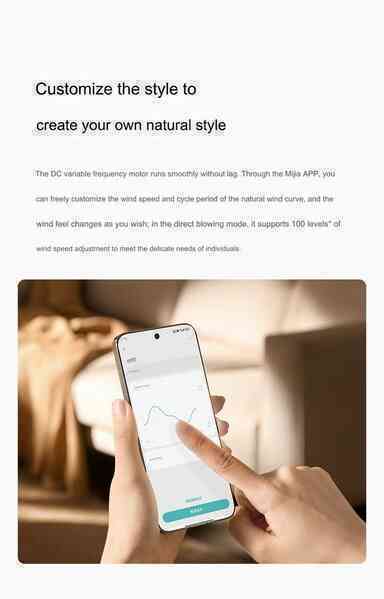 Xiaomi ra mắt quạt Mijia Pro siêu mỏng: Động cơ DC Inverter 100 cấp gió cực êm, cả hè mất chưa tới 3.000 đồng tiền điện, chạy được bằng pin dự phòng, giá chỉ hơn 1 triệu đồng- Ảnh 7.