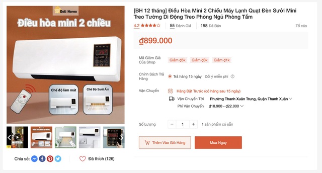 Điều hòa mini giá rẻ vài trăm nghìn: Mua để nhận về không phải làn gió lạnh mà là bài học nhớ đời- Ảnh 4. Điều hòa mini giá rẻ vài trăm nghìn: Mua để nhận về không phải làn gió lạnh mà là bài học nhớ đời- Ảnh 4.