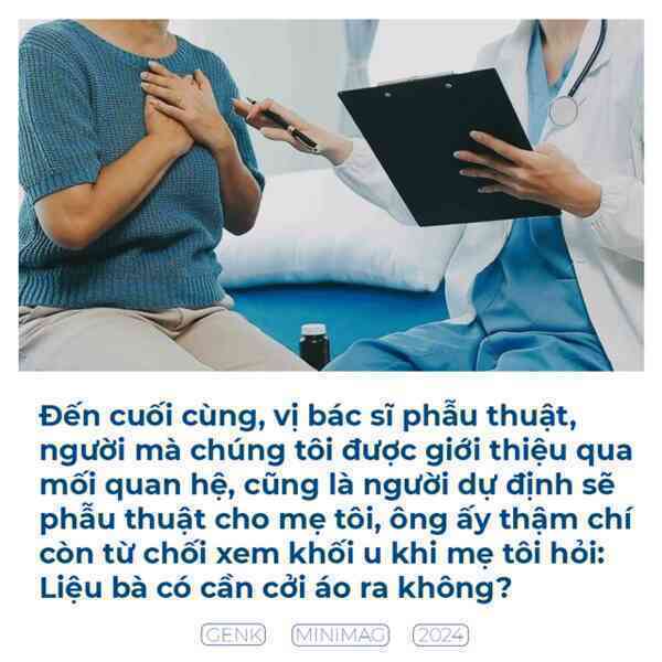 "Medical touch": Cách bác sĩ tìm ra khối u trên ngực mẹ tôi chỉ bằng một cú chạm- Ảnh 2.