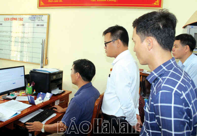 Đoàn Thanh niên Sở Tư pháp Hà Nam tiên phong trong chuyển đổi số