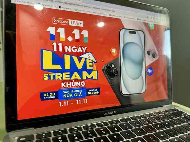 Hết TikTok, giờ tới lượt Shopee bị cấm livestream bán iPhone và các sản phẩm Apple