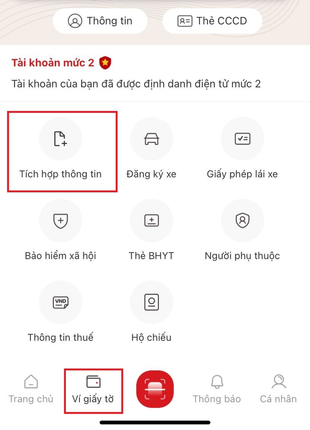 Hướng dẫn tích hợp đồng bộ thẻ BHYT vào thẻ Căn cước ngay trên VNeID- Ảnh 5. Hướng dẫn tích hợp đồng bộ thẻ BHYT vào thẻ Căn cước ngay trên VNeID- Ảnh 5.