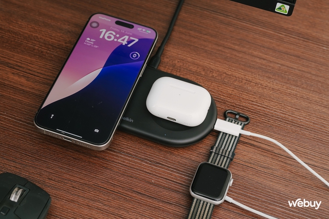 Đế sạc không dây cực xịn cho người dùng "hệ Táo": Thương hiệu có tiếng được Apple tin tưởng, 2 trong 1 nhưng lại sạc được tới 3 thiết bị cùng lúc- Ảnh 13. Đế sạc không dây cực xịn cho người dùng "hệ Táo": Thương hiệu có tiếng được Apple tin tưởng, 2 trong 1 nhưng lại sạc được tới 3 thiết bị cùng lúc- Ảnh 13.