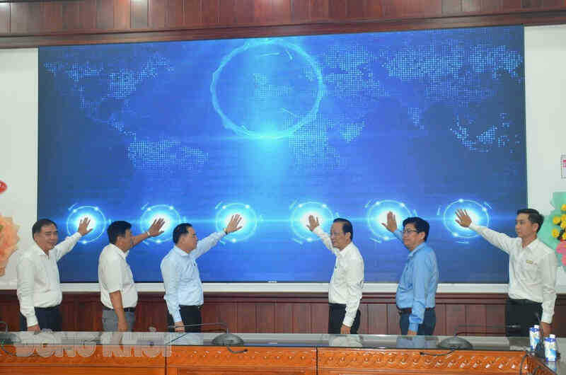 Bến Tre khai trương Trường quay Cổng Thông tin điện tử
