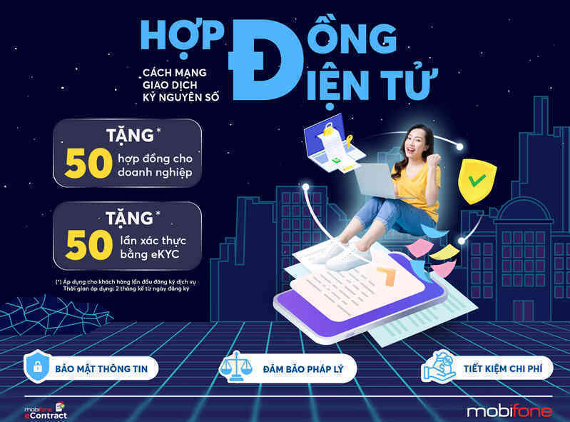 Hợp đồng điện tử MobiFone eContract đồng hành cùng doanh nghiệp chuyển đổi số