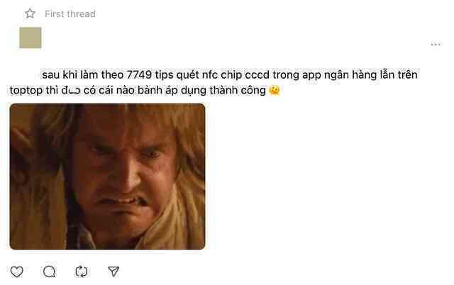 Người dùng Việt kêu trời vì iPhone quét NFC CCCD xác thực ngân hàng mãi không xong, chuyển sang Android thì "phút mốt"- Ảnh 6. Người dùng Việt kêu trời vì iPhone quét NFC CCCD xác thực ngân hàng mãi không xong, chuyển sang Android thì "phút mốt"- Ảnh 6.