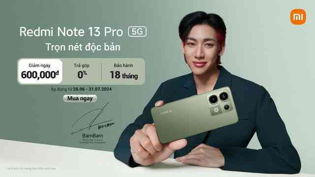 Redmi Note 13 Pro 5G có thêm màu mới cực đẹp: Giá chỉ 9,5 triệu đồng, nhìn là muốn mua- Ảnh 3. Redmi Note 13 Pro 5G có thêm màu mới cực đẹp: Giá chỉ 9,5 triệu đồng, nhìn là muốn mua- Ảnh 3.