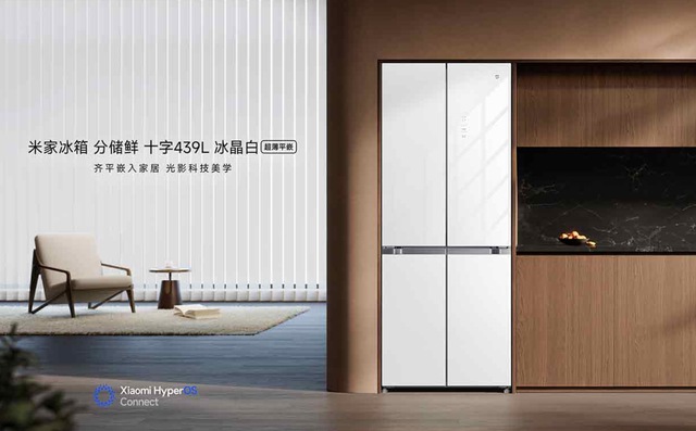 Xiaomi ra mắt tủ lạnh 4 cánh: Dung tích 439L, nhiều ngăn chuyên dụng, giá 12.2 triệu đồng- Ảnh 4. Xiaomi ra mắt tủ lạnh 4 cánh: Dung tích 439L, nhiều ngăn chuyên dụng, giá 12.2 triệu đồng- Ảnh 4.