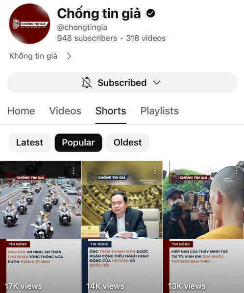 Youtubechongtingia
