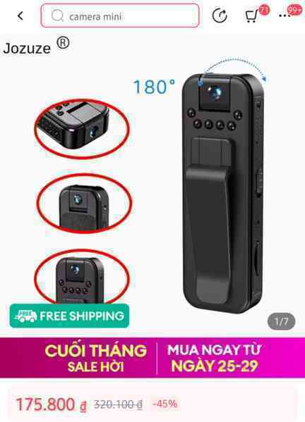 Lướt chợ mạng thấy quá trời camera mini, camera gắn củ sạc, máy báo cháy có thể bị lợi dụng để quay lén- Ảnh 10. Lướt chợ mạng thấy quá trời camera mini, camera gắn củ sạc, máy báo cháy có thể bị lợi dụng để quay lén- Ảnh 10.