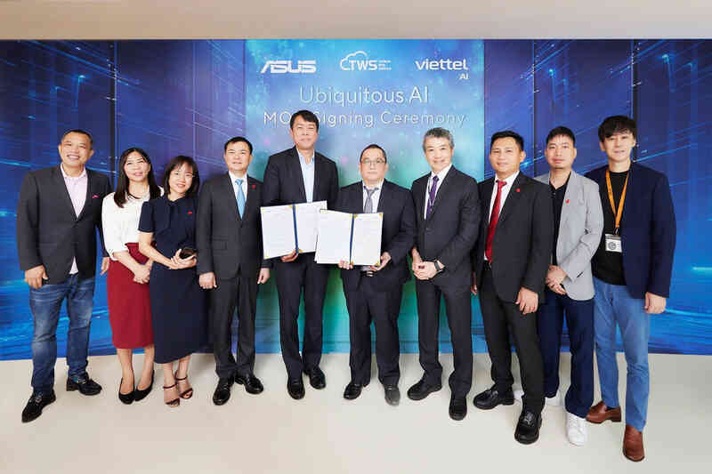 Viettel hợp tác với công ty AI của ASUS