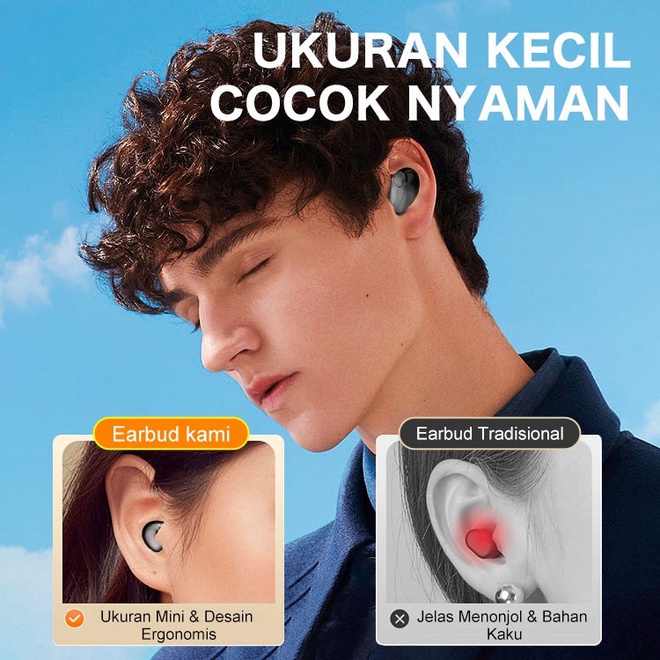 4 tai nghe vô hình siêu nhẹ, bám tai tốt dành cho người hậu đậu, giá chỉ từ 89.000đ vì đang sale