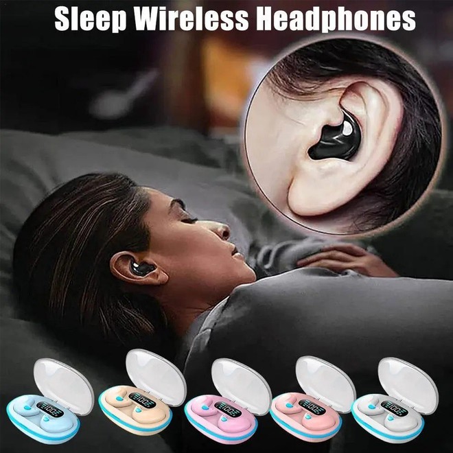 4 tai nghe vô hình siêu nhẹ, bám tai tốt dành cho người hậu đậu, giá chỉ từ 89.000đ vì đang sale- Ảnh 5. 4 tai nghe vô hình siêu nhẹ, bám tai tốt dành cho người hậu đậu, giá chỉ từ 89.000đ vì đang sale- Ảnh 5.