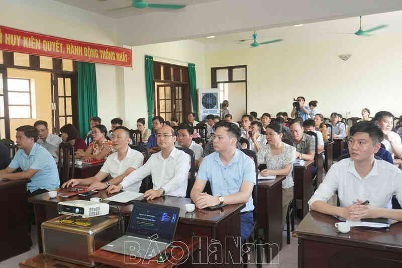 Hà Nam: Tư vấn chuyển đổi số cho các huyện, thị xã và thành phố