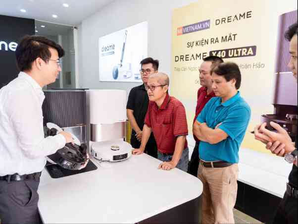 Dreame chính thức ra mắt Flagship Dreame X40 Ultra