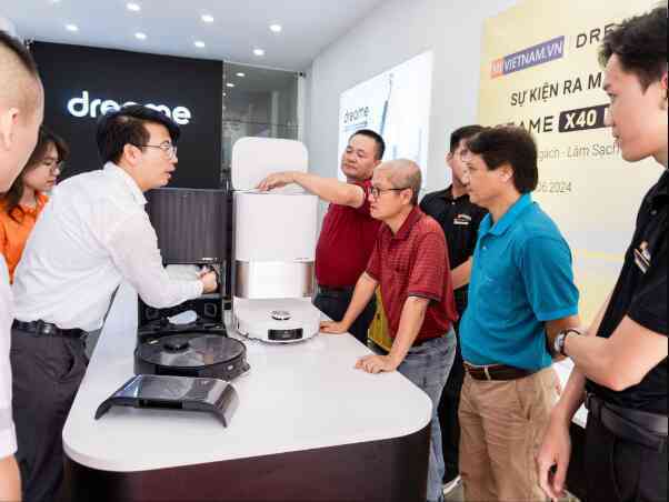Dreame chính thức ra mắt Flagship Dreame X40 Ultra- Ảnh 4. Dreame chính thức ra mắt Flagship Dreame X40 Ultra- Ảnh 4.
