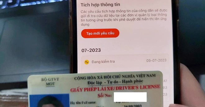 Làm gì khi tích hợp Giấy phép lái xe vào VNeID nhưng bị từ chối?- Ảnh 2. Làm gì khi tích hợp Giấy phép lái xe vào VNeID nhưng bị từ chối?- Ảnh 2.