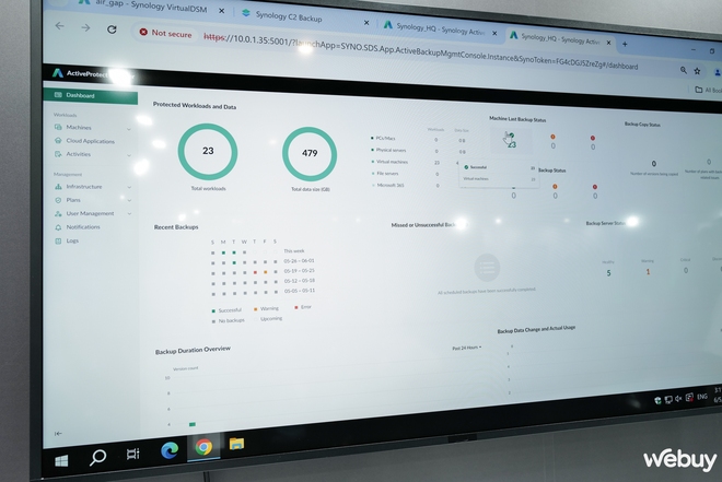 Synology giới thiệu thêm giải pháp bảo vệ dữ liệu cho doanh nghiệp bên cạnh NAS truyền thống- Ảnh 5. Synology giới thiệu thêm giải pháp bảo vệ dữ liệu cho doanh nghiệp bên cạnh NAS truyền thống- Ảnh 5.