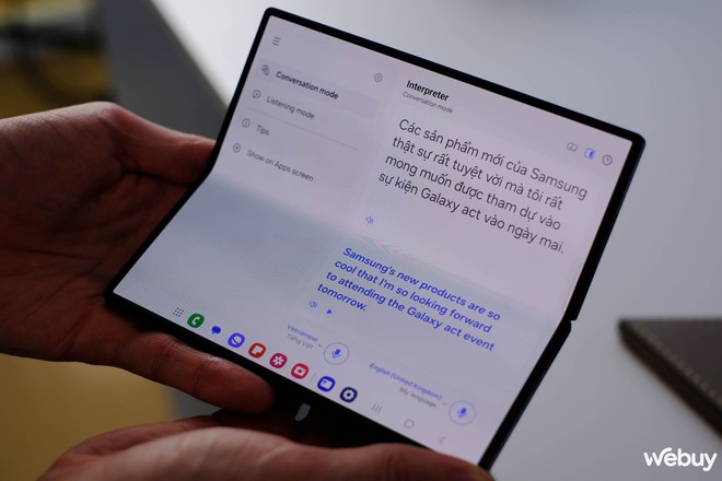 Samsung âm thầm tăng giá Galaxy Z, nhưng vẫn phải khẳng định: Chất tới từng đồng!- Ảnh 9. Samsung âm thầm tăng giá Galaxy Z, nhưng vẫn phải khẳng định: Chất tới từng đồng!- Ảnh 9.