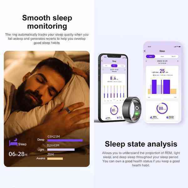 Chợ mạng Việt đã có nhiều nhẫn thông minh: Loại đơn giản tích hợp NFC, mẫu 610.000đ có theo dõi sức khỏe, giấc ngủ, sạc 1 tiếng dùng 6 ngày- Ảnh 6. Chợ mạng Việt đã có nhiều nhẫn thông minh: Loại đơn giản tích hợp NFC, mẫu 610.000đ có theo dõi sức khỏe, giấc ngủ, sạc 1 tiếng dùng 6 ngày- Ảnh 6.
