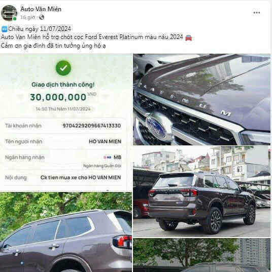 Cảnh giác thủ đoạn lừa đảo mới: Mua ô tô thanh lý 'giá siêu rẻ' qua mạng xã hội