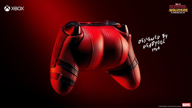 Độc lạ Microsoft: Ra mắt tay cầm Xbox độc đáo với hình dáng "siêu vòng ba" của Deadpool