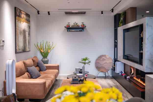 Ghé thăm căn hộ rộng 127m2 của MC Đức Bảo: Thiết kế hiện đại, cực kỳ "chịu chi" cho thiết bị thông minh- Ảnh 3. Ghé thăm căn hộ rộng 127m2 của MC Đức Bảo: Thiết kế hiện đại, cực kỳ "chịu chi" cho thiết bị thông minh- Ảnh 3.