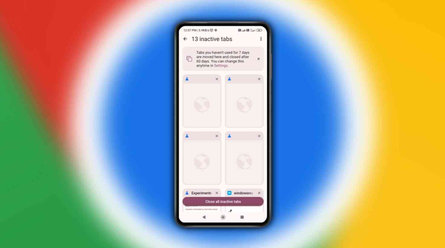 Google sắp cập nhật tính năng mới cho Chrome, dành riêng cho người dùng không bao giờ đóng tab- Ảnh 2. Google sắp cập nhật tính năng mới cho Chrome, dành riêng cho người dùng không bao giờ đóng tab- Ảnh 2.