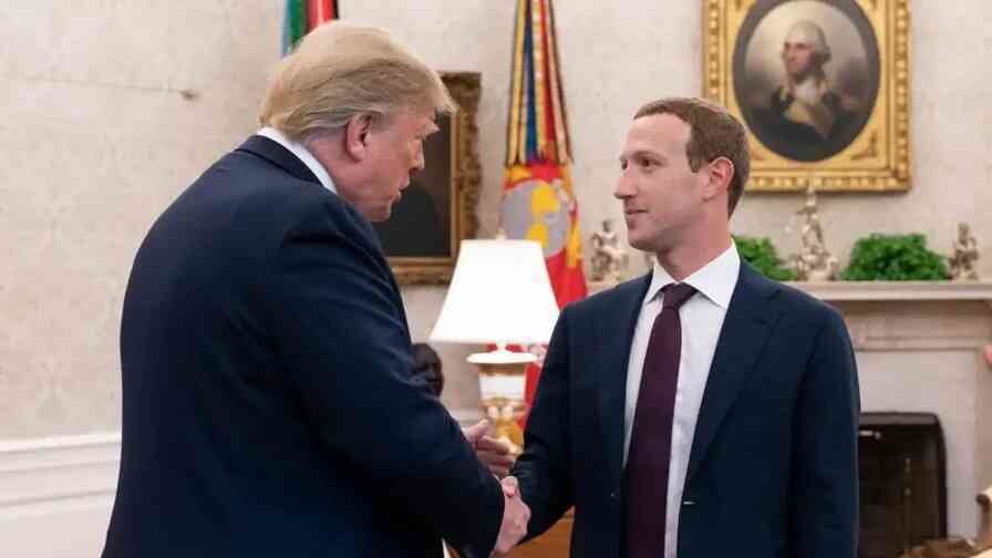 Lịch sử ‘cơm không lành, canh không ngọt’ giữa ông Trump và Mark Zuckerberg