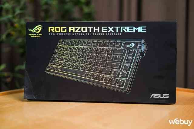 Đánh giá ASUS Azoth Extreme: Bàn phím cơ gaming giá tận 15 triệu Đồng có gì hay?- Ảnh 2. Đánh giá ASUS Azoth Extreme: Bàn phím cơ gaming giá tận 15 triệu Đồng có gì hay?- Ảnh 2.