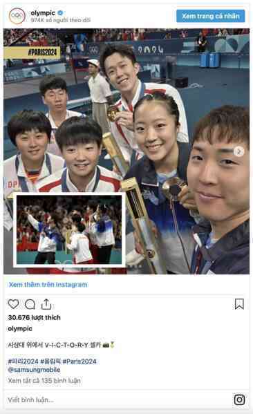 Khoảnh khắc VĐV Hàn Quốc selfie cùng VĐV Triều Tiên tại Olympic Paris 2024 gây sốt: Tất cả là nhờ Samsung- Ảnh 2. Khoảnh khắc VĐV Hàn Quốc selfie cùng VĐV Triều Tiên tại Olympic Paris 2024 gây sốt: Tất cả là nhờ Samsung- Ảnh 2.