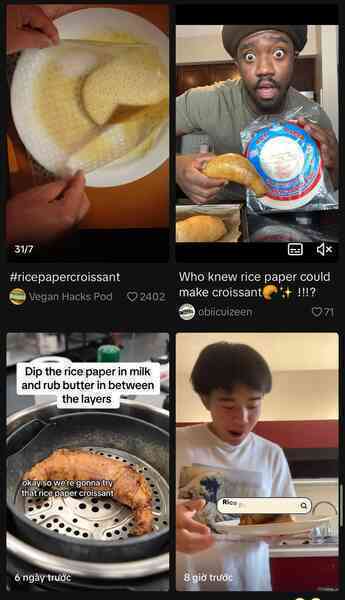 Cả thế giới phát sốt với trào lưu làm bánh Croissant bằng bánh tráng Việt Nam- Ảnh 2. Cả thế giới phát sốt với trào lưu làm bánh Croissant bằng bánh tráng Việt Nam- Ảnh 2.